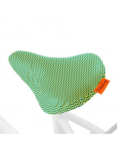 BikeCap protège de selle *Wybert* vert&jaune