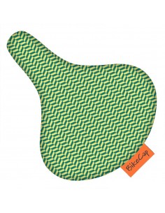 BikeCap Sattelüberzug *Wybert* yellow&green