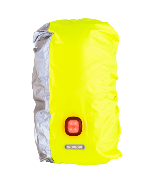 Reflektierender Rucksacküberzug AQUA mit LED -Licht