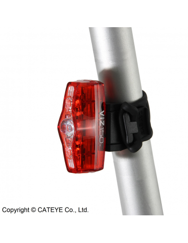 Cateye VIZ150 lumière arrière avec 3 LED