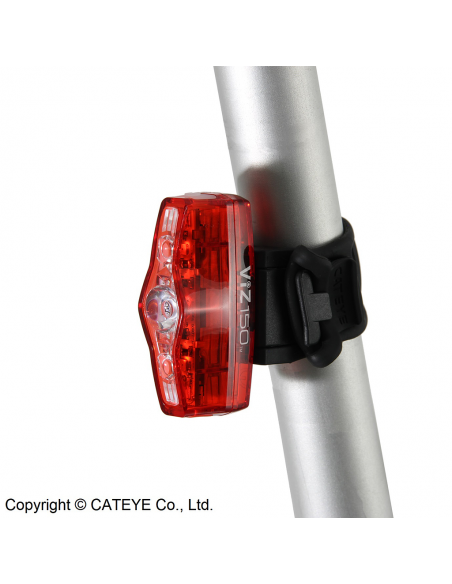 Cateye VIZ150 lumière arrière avec 3 LED
