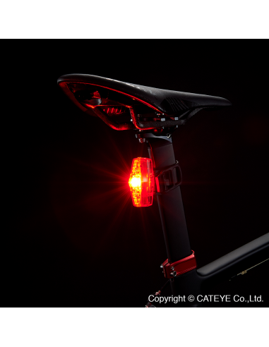 Cateye VIZ150 lumière arrière avec 3 LED