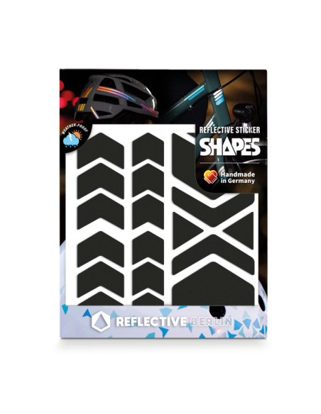 Reflektierende Stickers Shapes -Chevrons
