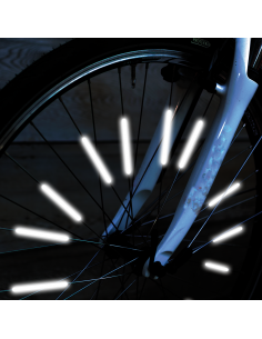 36 Stück reflektierende Speichenclips