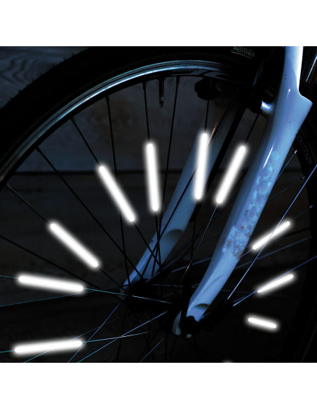 36 Stück reflektierende Speichenclips