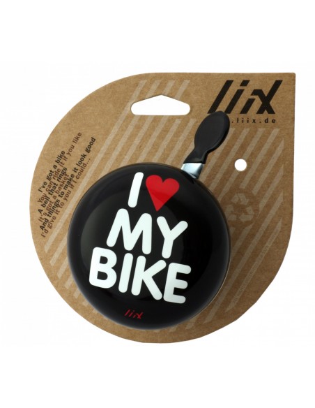 XXL Ding Dong Sonnette *I love my Bike*