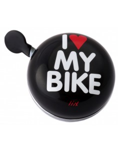 XXL Ding Dong Sonnette *I love my Bike*