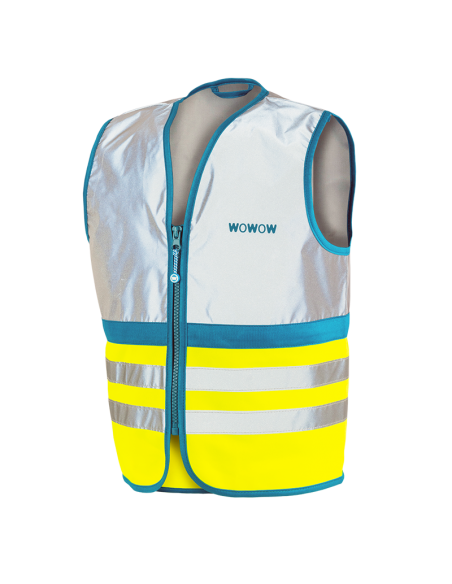 Gilet fluorescent WASABi entièrement réfléchissant