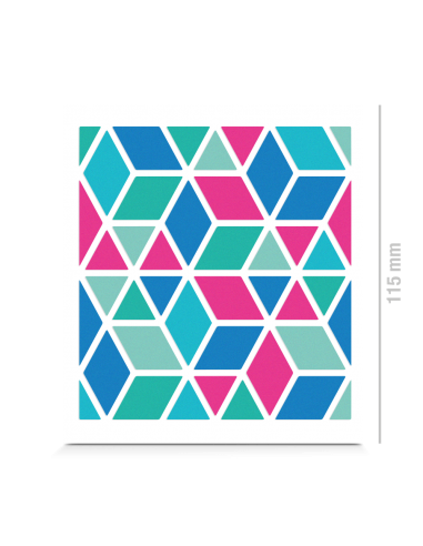Reflektierende Stickers Shapes -Diamonds