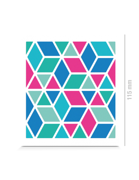 Reflektierende Stickers Shapes -Diamonds