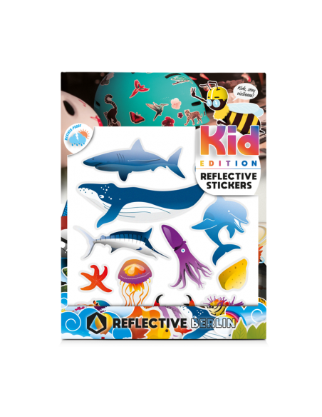 Autocollants réfléchissants enfant -Maritime
