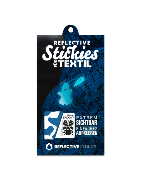 Autocollants réfléchissants pour le textile Spooky