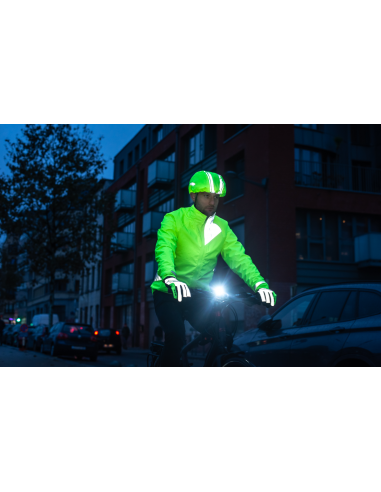 Reflektierender Helmregenschutz Corsa neongelb
