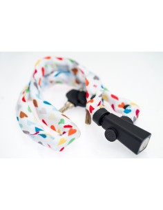 Antivol pour vélo de polka hearts 2