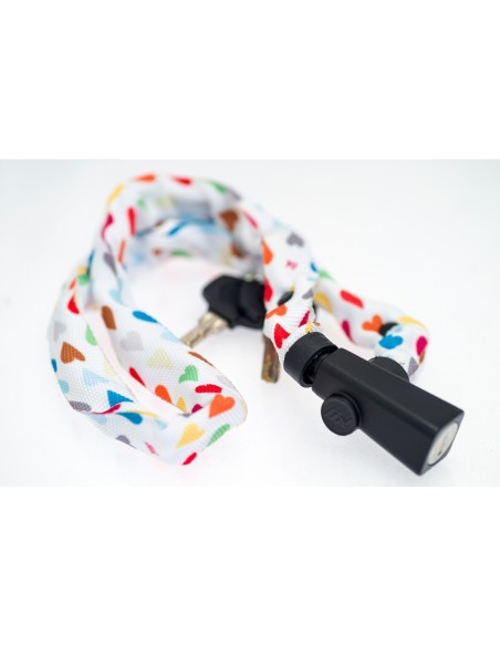 Polka Lock Hearts -Veloschloss