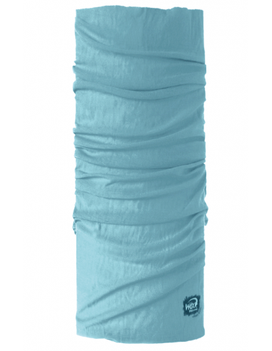 Merino-Multifunktionstuch iceblue