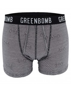 Boxer Shorts/Trunks Bike Geo Heather grey