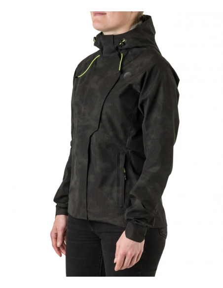 Regenjacke Commuter Tech Reflection Black Damen