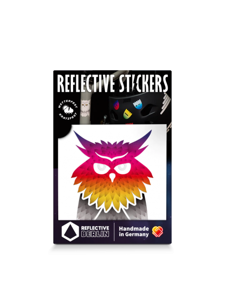 Reflektierender Sticker Eule