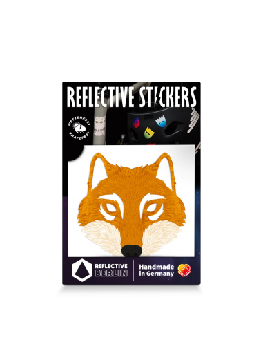 Reflektierender Sticker Wolf