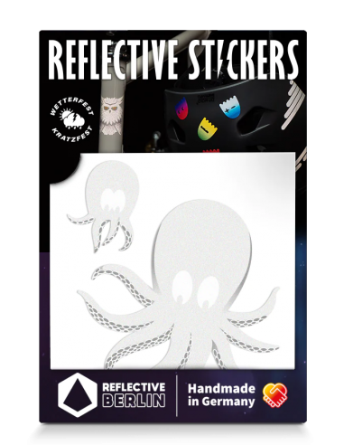 Autocollants réfléchissant Octopus