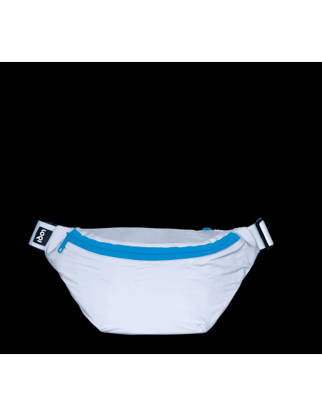 Reflektierende Bauch-/Gürteltasche neonblue