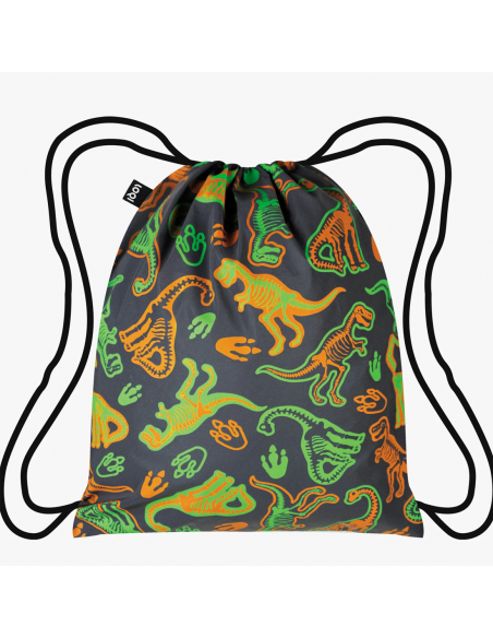 Mini sac à dos réfléchissant dinosaure