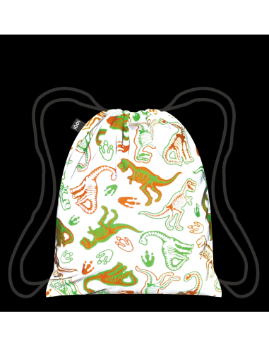 Mini sac à dos réfléchissant dinosaure