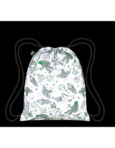 Reflektierender Mini-Rucksack Space