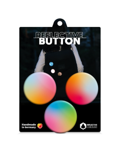 Reflektierende Button 3 Stück Harmony