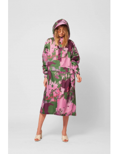 RAINKISS Poncho de pluie Digi Spring Camo 2