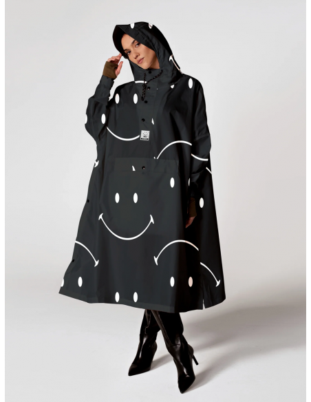 RAINKISS Poncho de pluie Classic Smiley
