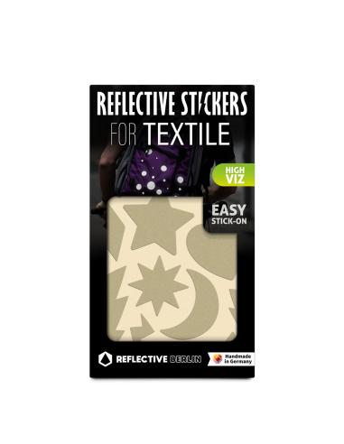 Autocollants réfléchissants pour le textile Shine