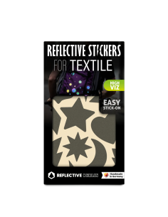 Autocollants réfléchissants pour le textile Shine