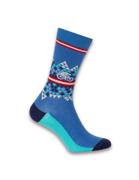 Patron Bicycle Mountain Socks Sea