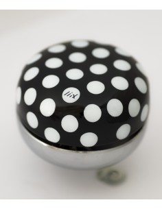 Liix Mini Ding Dong Glocke Polka gros points blanc 2