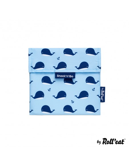 Snack'n'Go Reusable Lunch-Bag Whales
