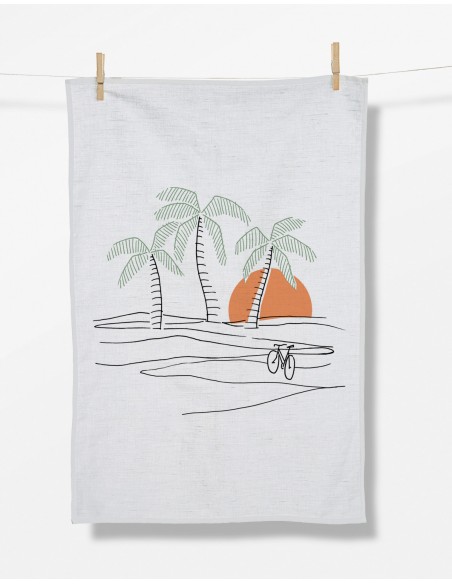 Geschirrtuch - Tea Towel *Nature Sunset*