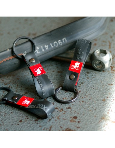 Pro Velo Fahrradschlauch-Schlüsselanhänger Langfinger