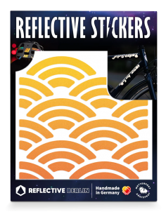 Reflektierende Stickers Shapes - Sunrise Mini