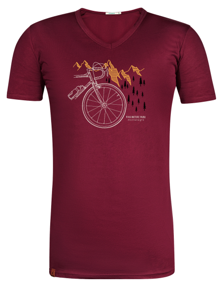 T-Shirt BIKE NATURE PARK velvet rain XL