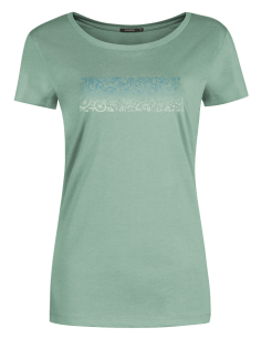 T-Shirt BIKE LUCKY pale green XL