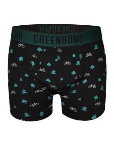 Trunks/Boxer Shorts Bike Forest Night black Gr. XL