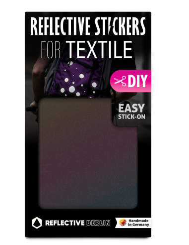 Reflektierende Textilsticker DIY