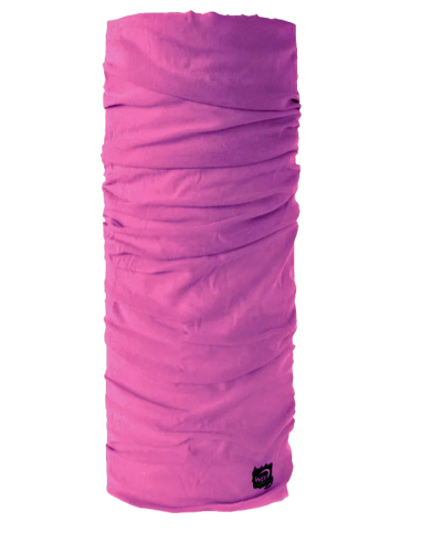 Merino-Multifunktionstuch pink und light pink