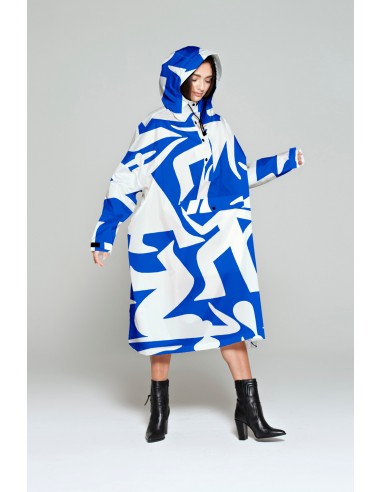 RAINKISS Regenponcho Timo Kuilder Blue Dance