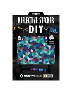 Grande feuille d'autocollants DIY BLOOM VITRAIL