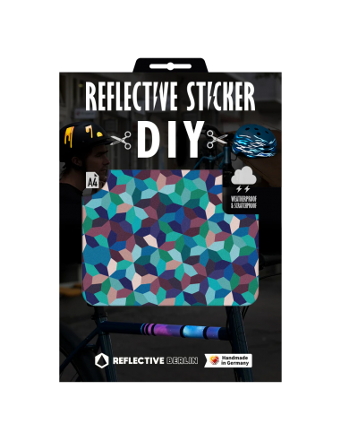 Reflektierender DIY Stickerbogen BLOOM VITRAIL