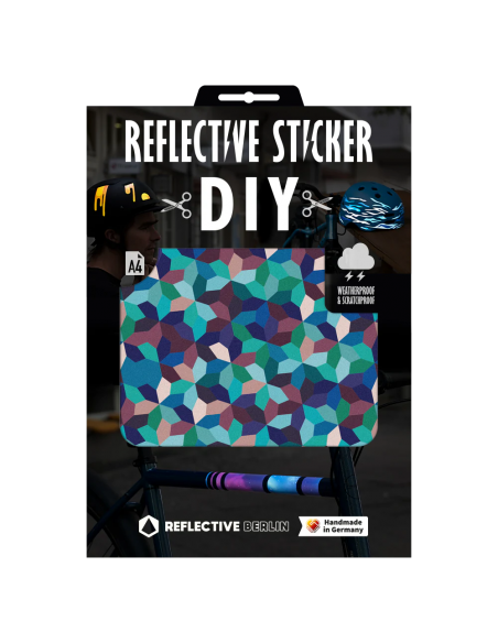 Reflektierender DIY Stickerbogen BLOOM VITRAIL