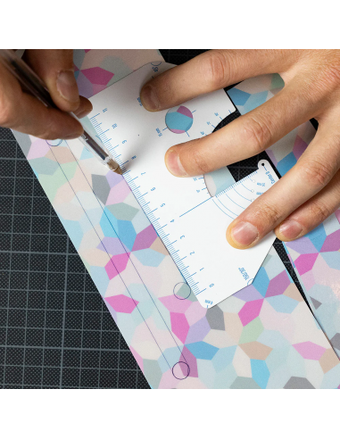 Reflektierender DIY Stickerbogen BLOOM VITRAIL